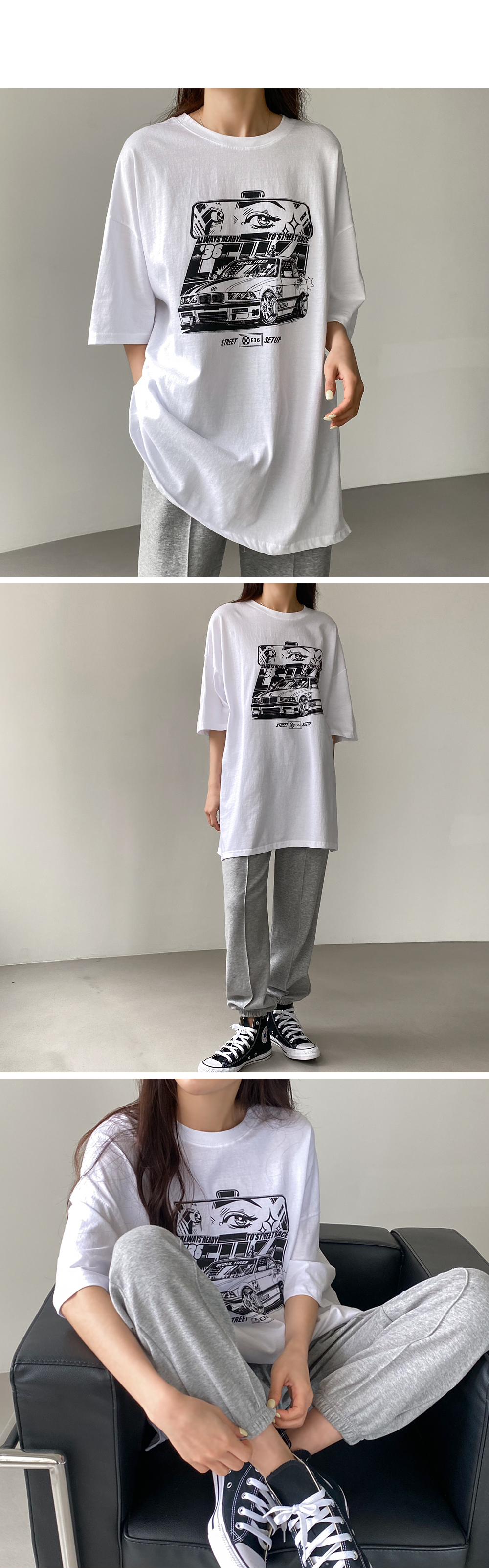 kmrii×gunda コラボ Tシャツ ロング 半袖 カットソー S3359 kmrii×gunda コラボ Tシャツ ロング 半袖 カットソー S3359 【公式通販】