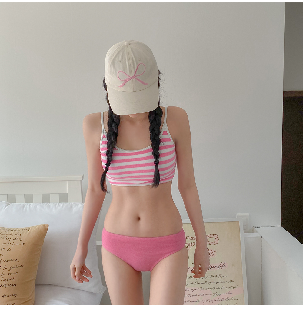 [썸머기획/당일출고] 스트라이프테리수영복SET(3c) 비치웨어 비치룩 줄무늬 단가라 테리수영복세트 흠뻑쇼추천 상세 이미지 11